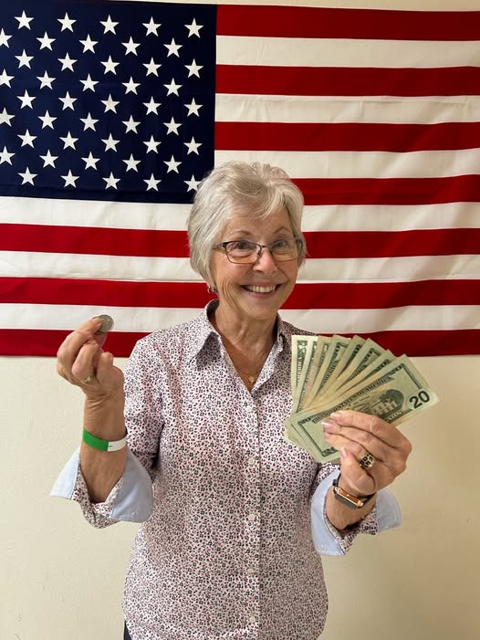 Trish Hanson 50-50 winner March 2026